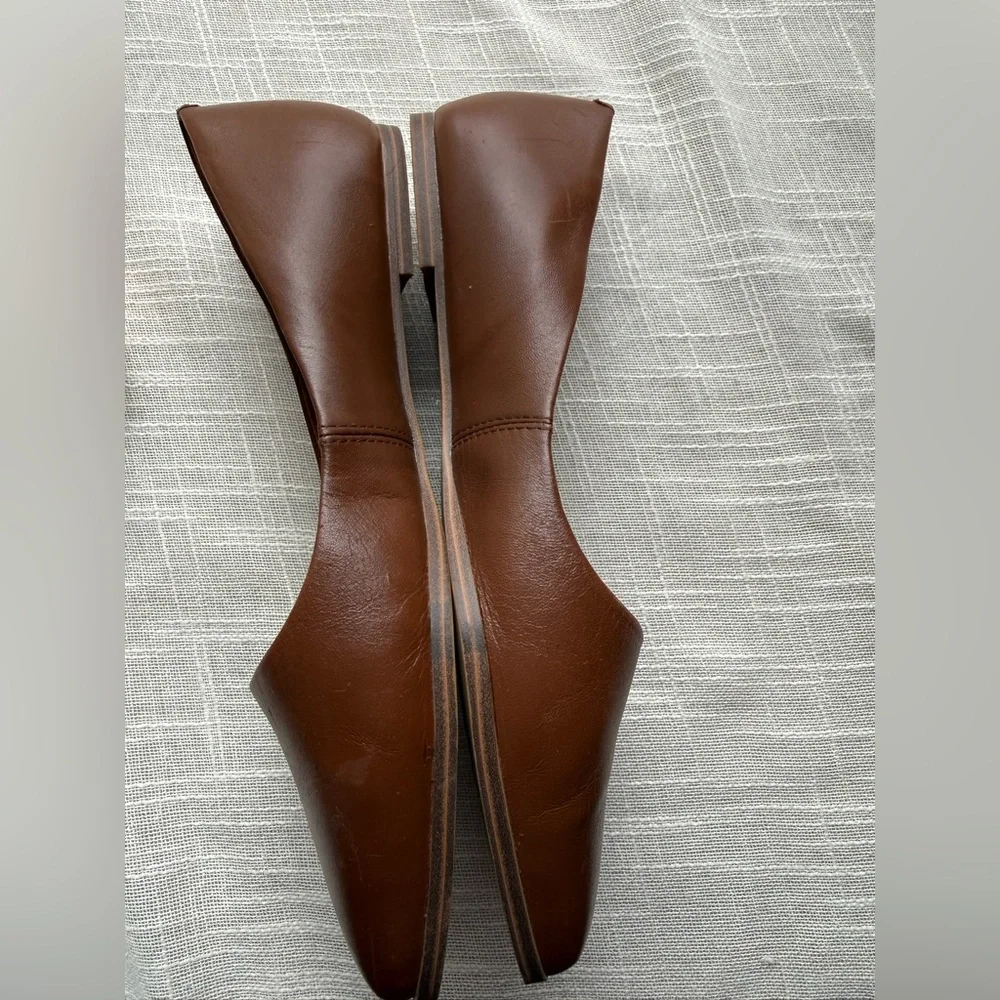 Zodiac Hill Snake Embossed Pointed Toe Flat